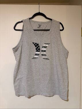 Hurley Patriotic American Flag Tank